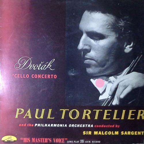 Dvorak `Cello Concerto - Paul Tortelier  LP Vinyl Record