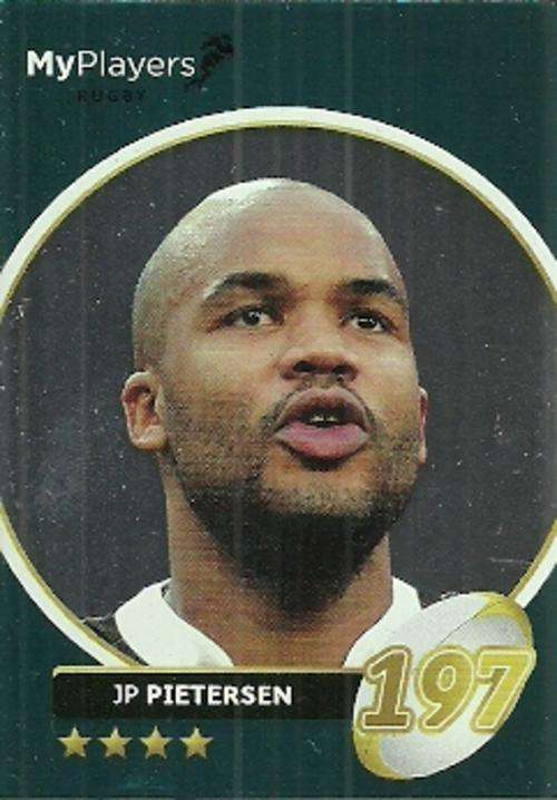 JP PIETERSEN - 2014 BIG BALL HEROES WING FOIL CARD # 225