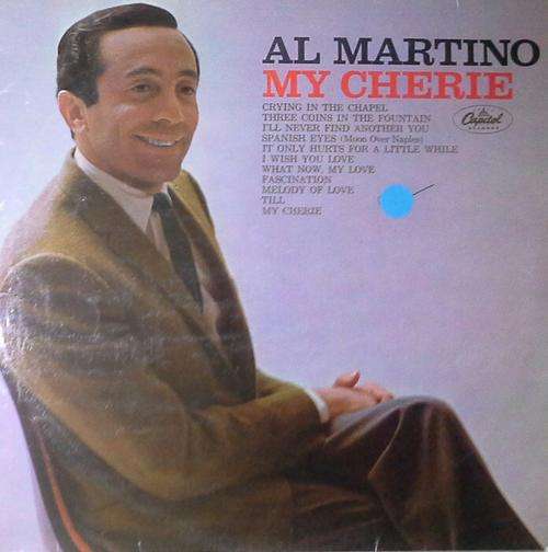 AL MARTINO - MY CHERIE LP Vinyl Record