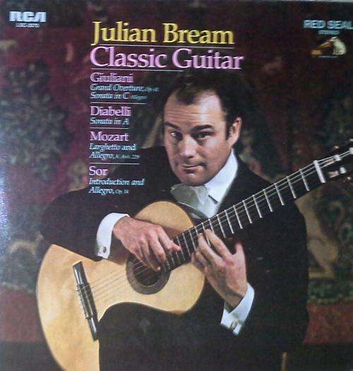 Julian Bream - Classic Guitar LP Vinyl Record