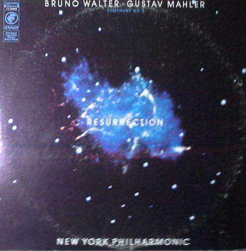 RESURRECTION - BRUNO WALTER . GUSTAV MAHLER - SYMPHONY NO. 2,  2 LPs Vinyl Records
