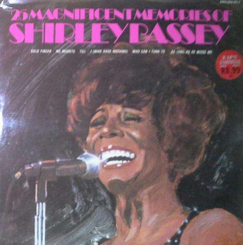SHERLEY BASSEY - 25 MAGNIFICENT MEMORIES  2 LPs Vinyl Records