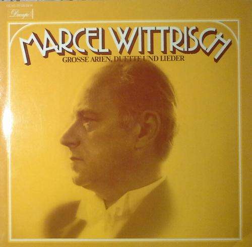 MARCEL WITTRISCH -  Grosse Arien, Duette und Lieder 2 LPs Vinyl Records
