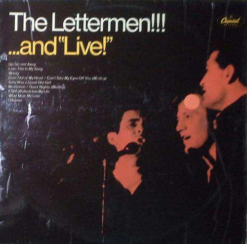 The Lettermen!!! - ....and `Live!` LP Vinyl Records