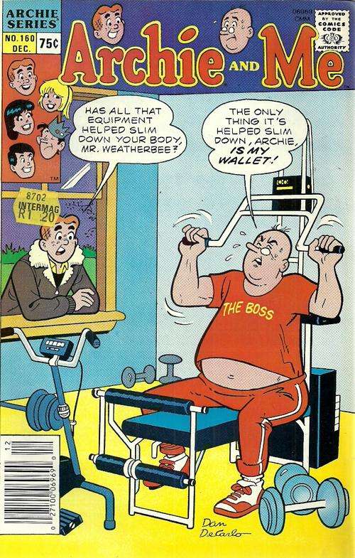Archie and Me Issue # 160 Dec 1986