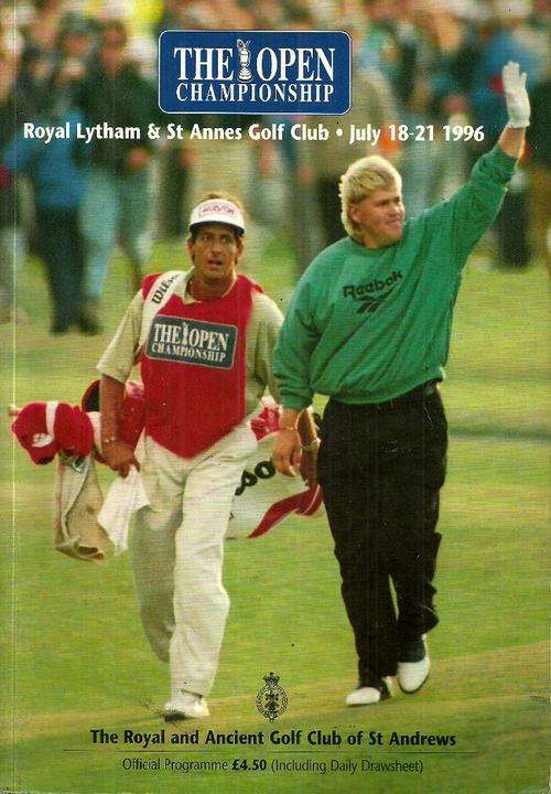 1996 The Open Golf Championship Official Programme