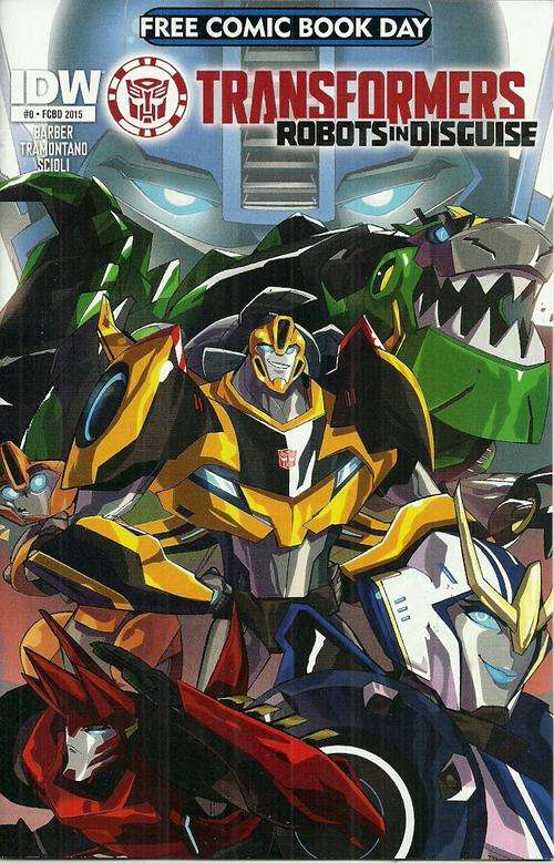 FCBD 2015 - TRANSFORMERS : Robots In Disguise Comic