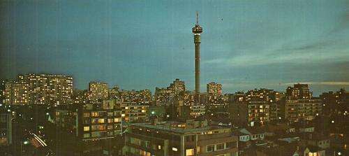 J.G. Strijdom Tower at Hillbrow, Johannesburg - South Africa Postcard