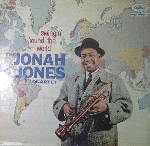 THE JONAH JONES QUARTET - Swingin'  'Round The World LP Vinyl Record