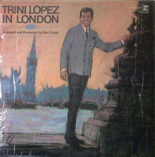 TRINI LOPEZ IN LONDON LP Vinyl Record