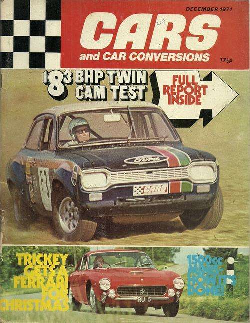 CARS and CAR CONVERSIONS Magazine - Dec 1971 Issue