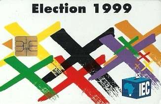 Election 1999 Phone Card