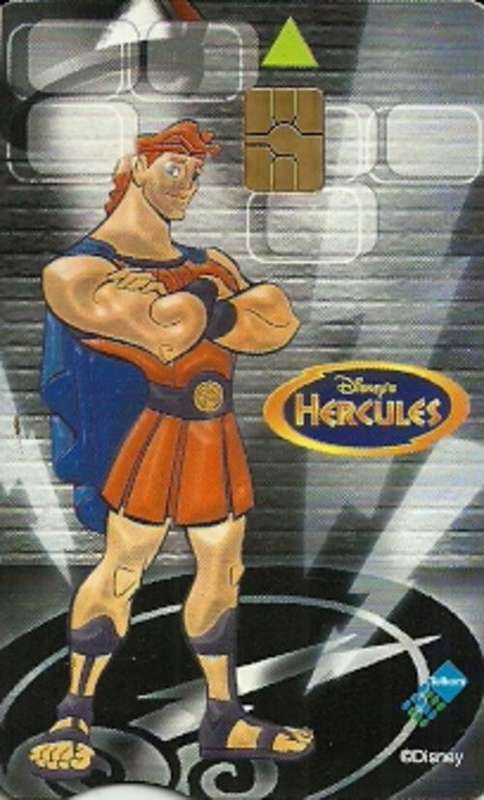 Disney`s Hercules Phone Card