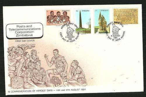 Zimbabwe - 1984 Heroes` Day Large FDC