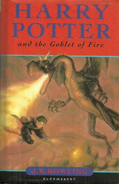 Harry Potter and the Goblet of Fire by J.K. Rowling ( Hard Cover )