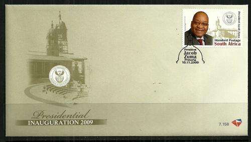 South Africa - 2009 President Zuma Inauguration FDC 7.158