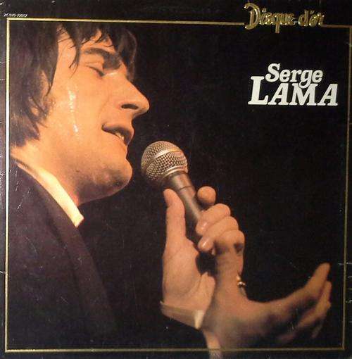 Serge Lama - Disque d`or LP Vinyl Record