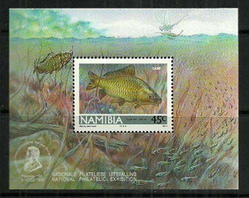 Namibia - 1992 Freshwater Angling MS MNH