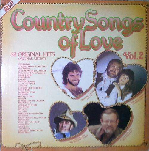 Country Songs of Love Vol. 2 - 2 LP Vinyl Record Set