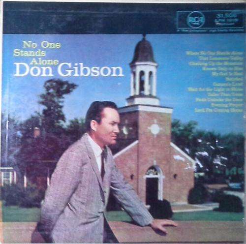 Don Gibson - No One Stands Alone LP Vinyl Record