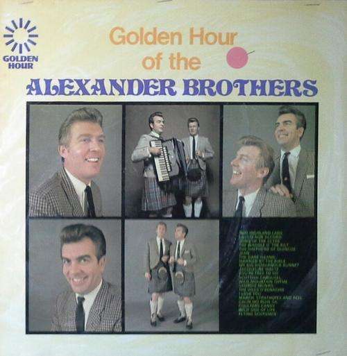 Golden Hour of the ALEXANDER BROTHERS LP Vinyl Record