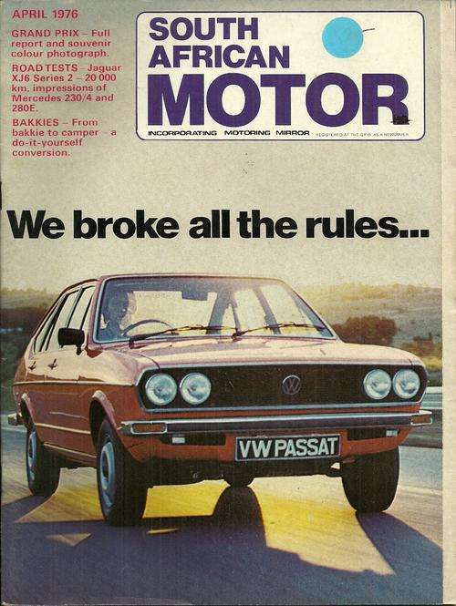 South African MOTOR Magazine - Apr 1976 Issue