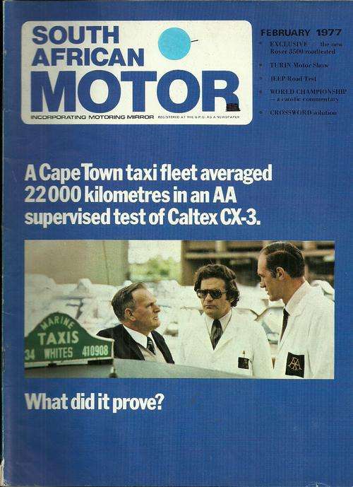 South African MOTOR Magazine - Feb 1977 Issue
