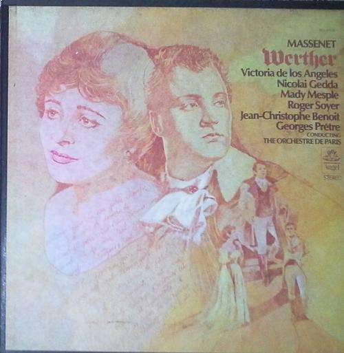Massenet - Werther 3 LPs Boxed Set Vinyl Record