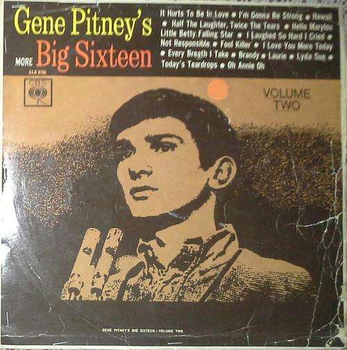 Gene Pitney - Big Sixteen Vol.2 LP Vinyl Record