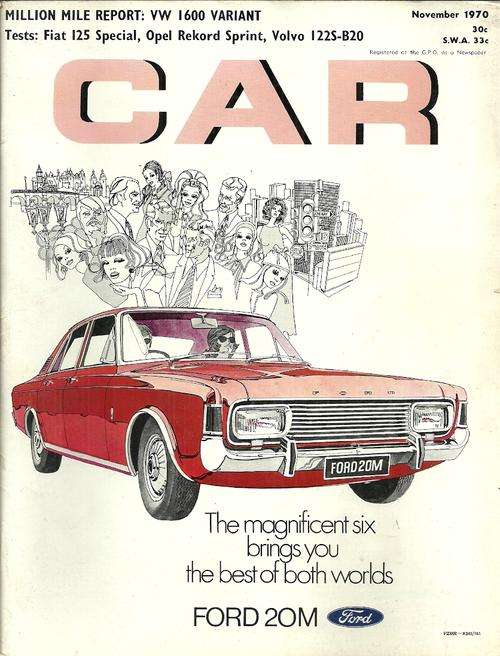 South Africa CAR Magazine - Nov 1970 Issue