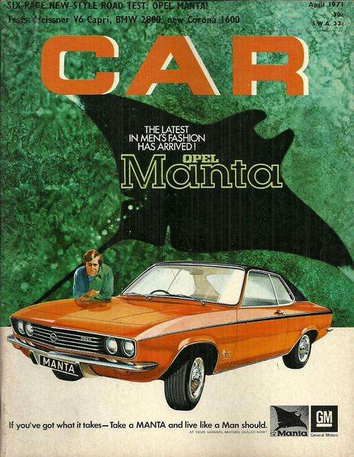 South Africa CAR Magazine - April 1971 Issue