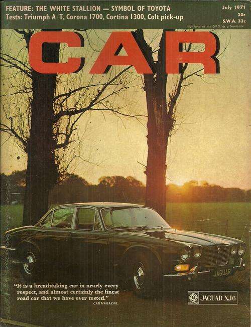 South Africa CAR Magazine - July 1971 Issue