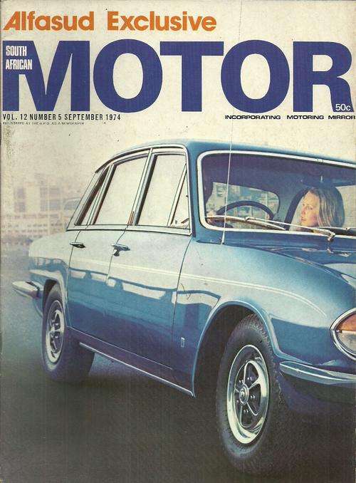 South African MOTOR Magazine - Sep 1974 Issue