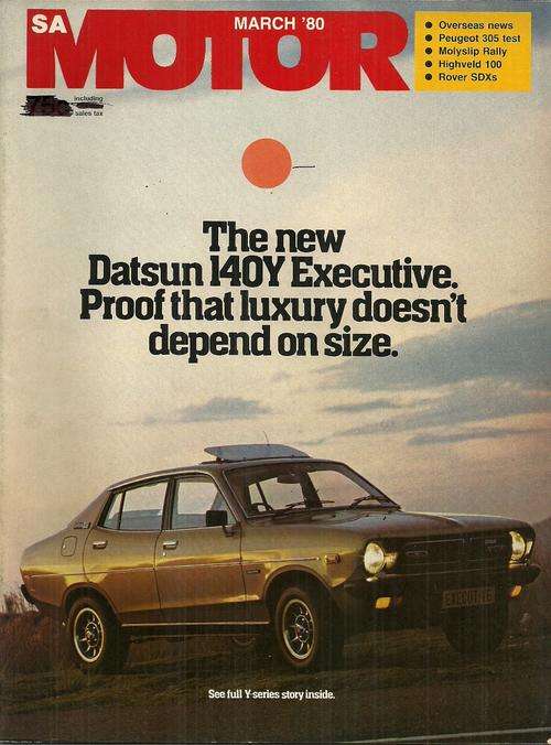 South African MOTOR Magazine - Mar 1980 Issue