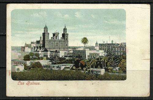 Las Palmas - Spain Vintage Postcard