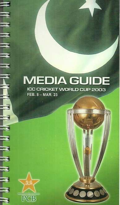 2003 ICC Cricket World Cup - Pakistan Team Media Guide
