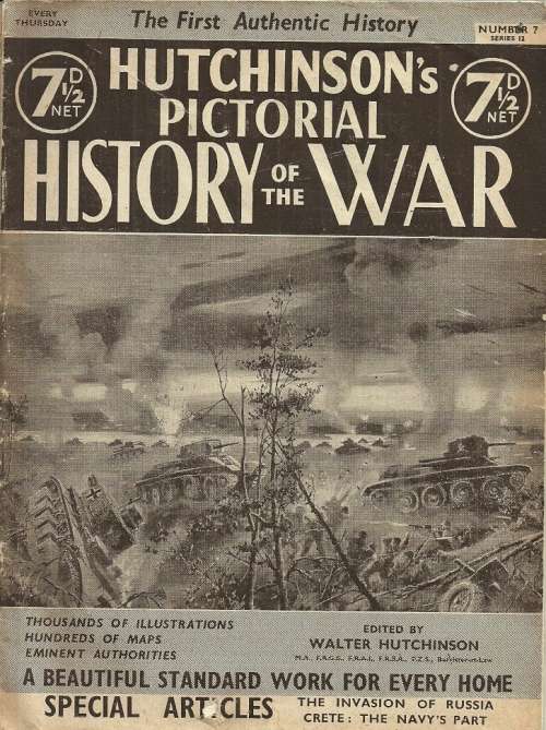 Hutchinson`s Pictorial History of the War - Series 12 Num. 7