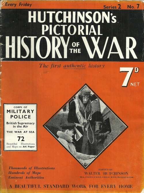 Hutchinson`s Pictorial History of the War - Series 2 Num. 7