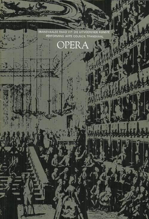 1974 Transvaal Opera - Norma Performance Programme