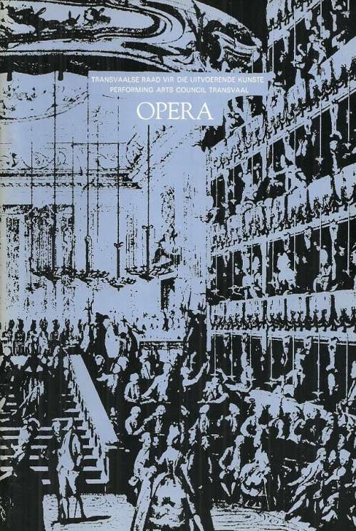 1974 Transvaal Opera - La Boheme Performance Programme
