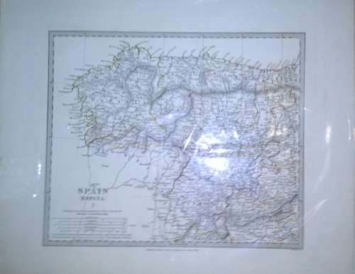 1831 Map of Spain ( Espana )