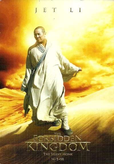 The Forbidden Kingdom Movie Postcard