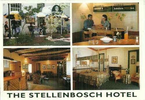 The Stellenbosch Hotel - South Africa Postcard