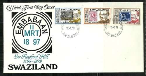 Swaziland - 1979 Sir Rowland Hill FDC