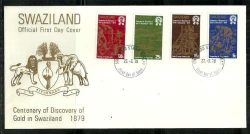 Swaziland - 1979 Centenary of Discovery of Gold FDC