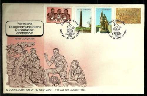 Zimbabwe - 1984 Hero`s Day FDC