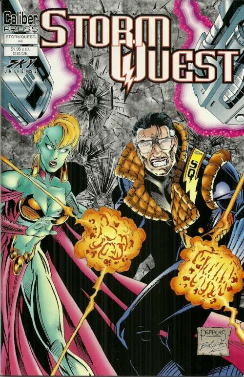 STORM QUEST - Issue # 4 , Feb 1995