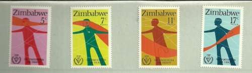 Zimbabwe - 1981 International Year of Disabled Full Set MNH