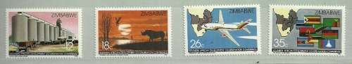 Zimbabwe - 1986 6th Anniversary of SADCC Full Set MNH