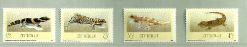 Zimbabwe - 1989 Gekcos Full Set MNH